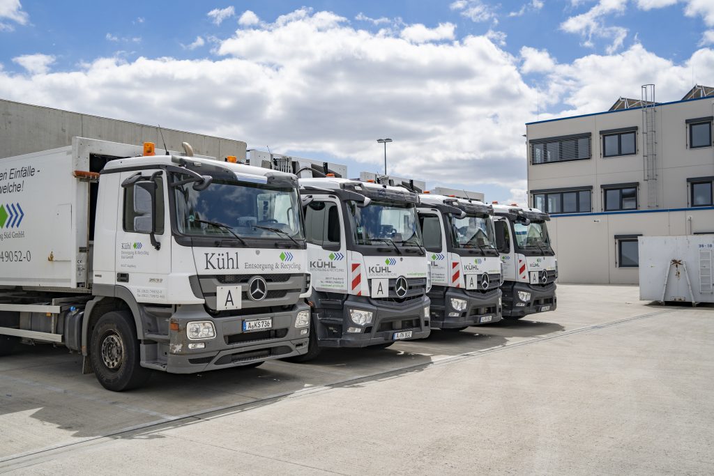 Entsorgungsfahrzeuge der Kühl Gruppe, Containerdienst Nürnberg